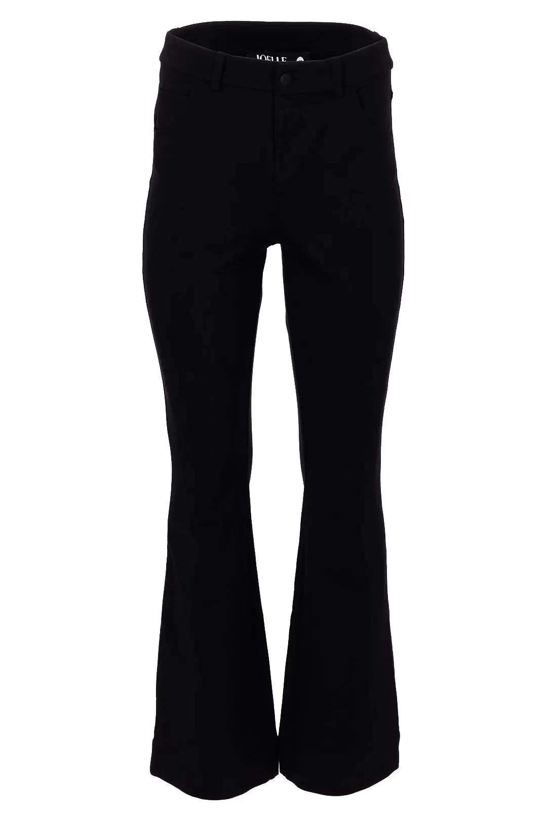 Pantalon noir à jambe évasée | Freya