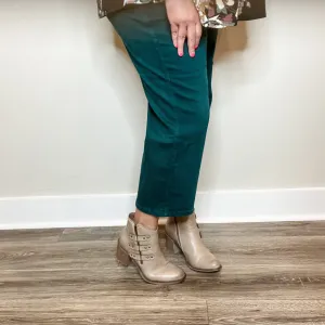 Pierre Dumas "Cole" Vegan Leather Double Side Zip Bootie (Sand)