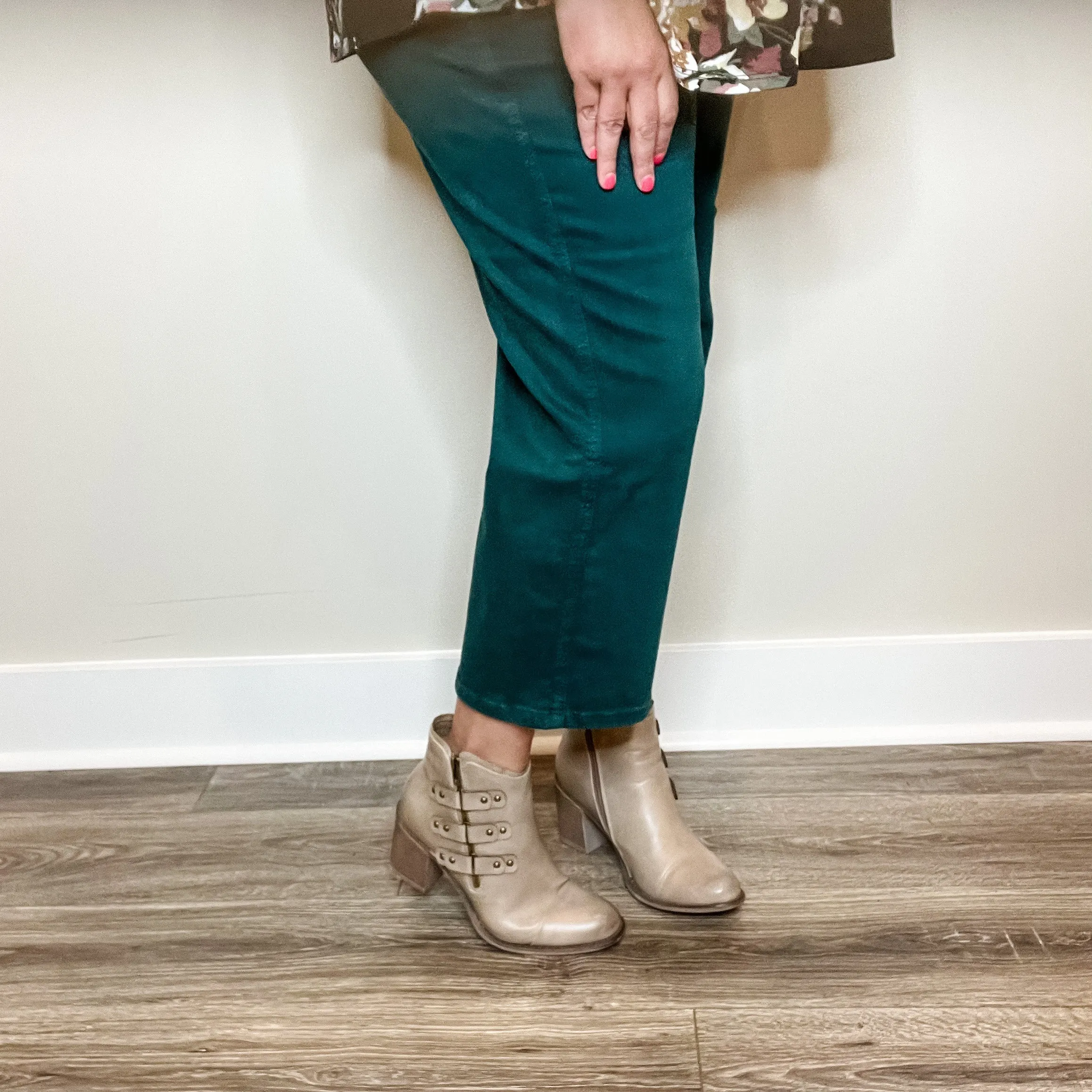 Pierre Dumas "Cole" Vegan Leather Double Side Zip Bootie (Sand)