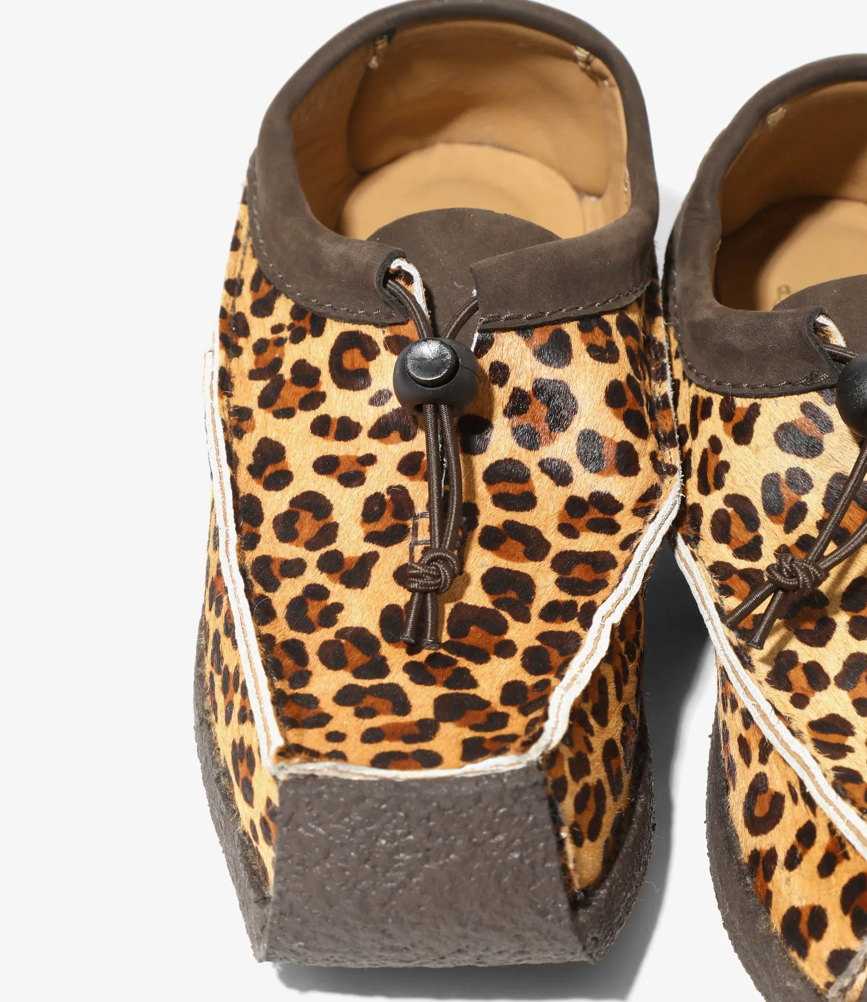 QR Low Moccasin – Leopard Pony