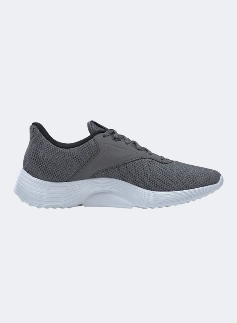 Reebok Lite 3 Men Running Shoes Grey/Black