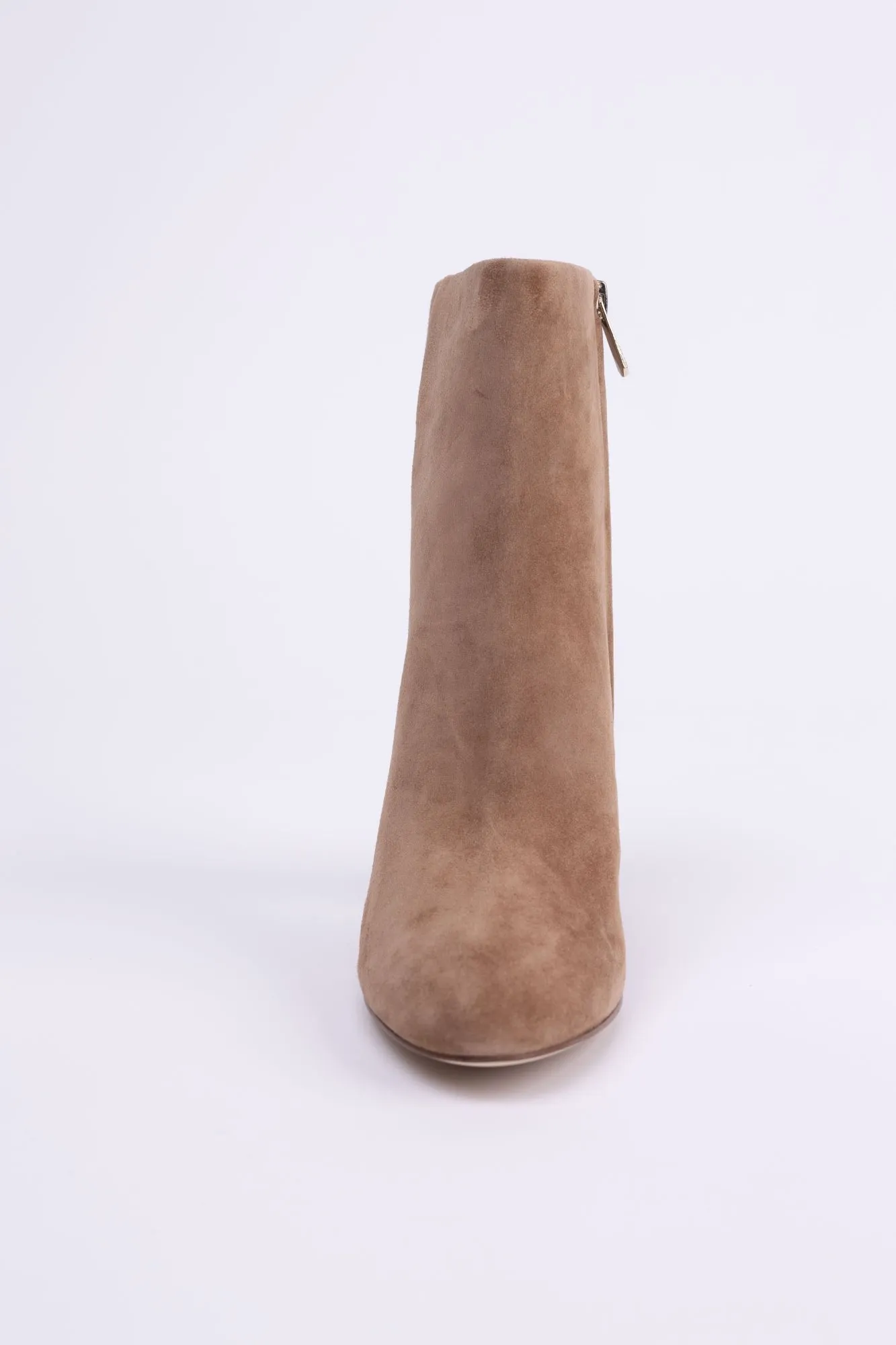 Sam Edelman Daria Block Heel Bootie in Almond Taupe