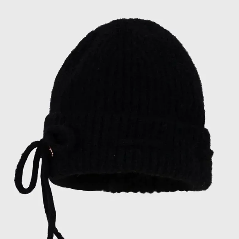 Sohiwoo Knitted Beanies Cap For Men&Women Winter Warm Skullies Caps Unisex Hooded Hat Unisex Outdoor Ski ColdProof Ear Protection Hats