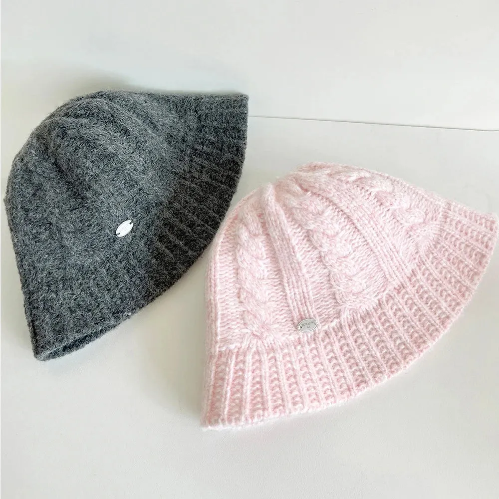 Sohiwoo Twists Knitted Beanies Hats For Women&Men Winter Warm Fisherman Hat Unisex Outdoor Coldproof Skullies Caps Female Panama Bonnet
