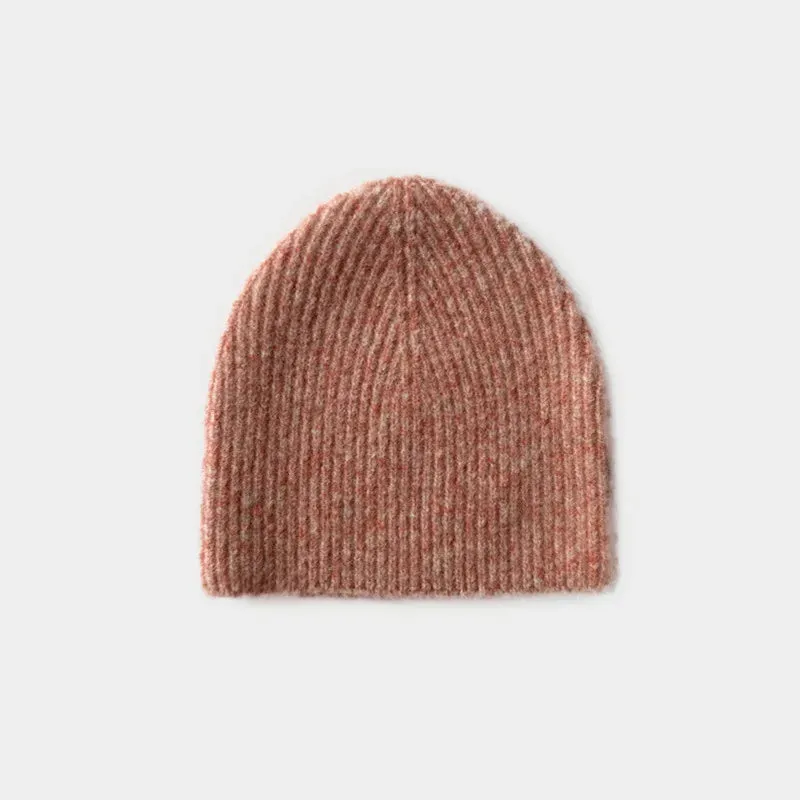 Sohiwoo Wool Blend Knitted Beanies Hats For Women&Men Winter Warm Soft Skullies Caps Unisex Outdoor Coldproof Ear Protection Hat Bonnet
