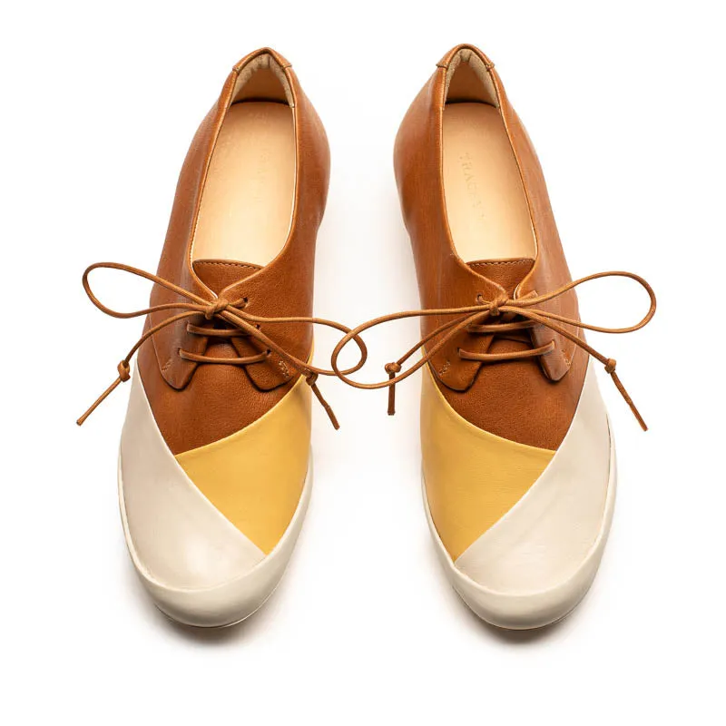 SS24 GEEK Trio Mixed Nuts | Leather Sneaker
