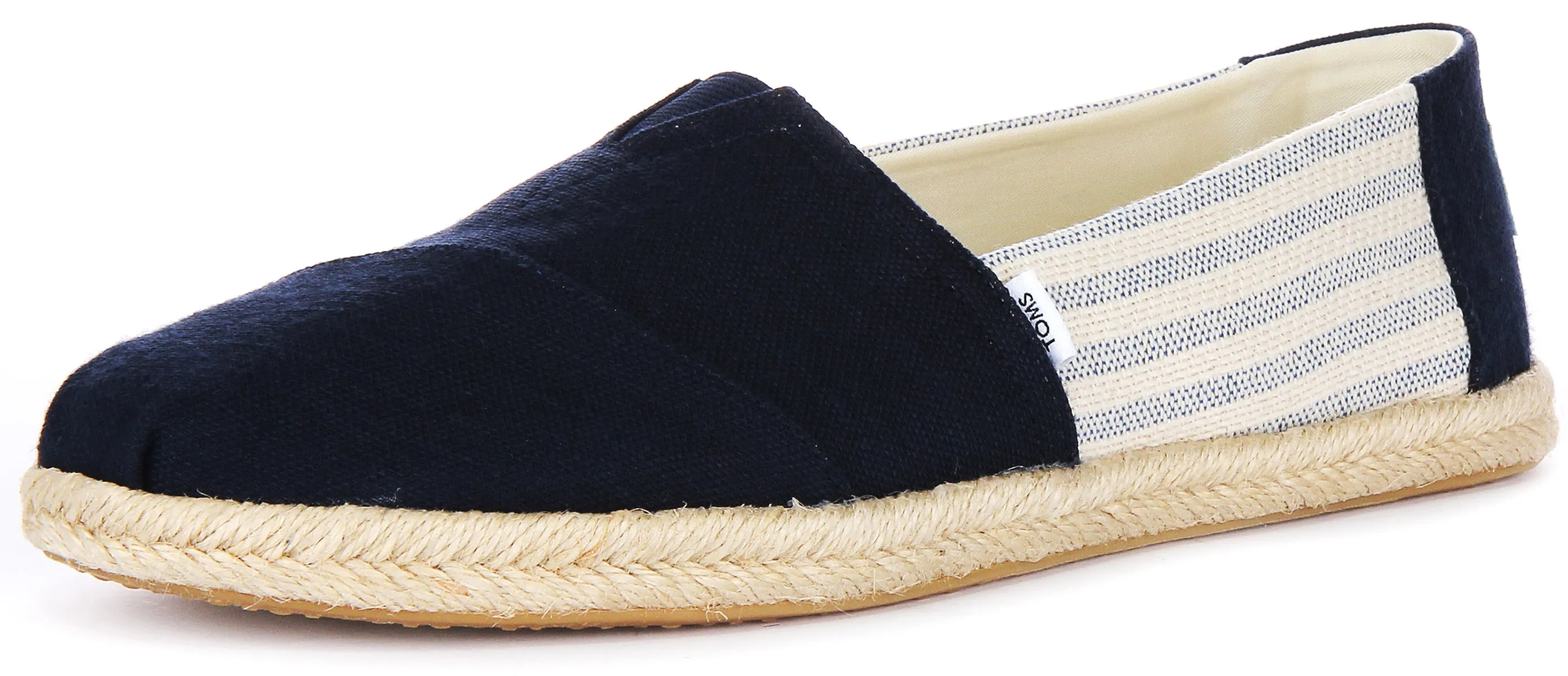 Toms Alpargata Rope In Navy Blue For Women
