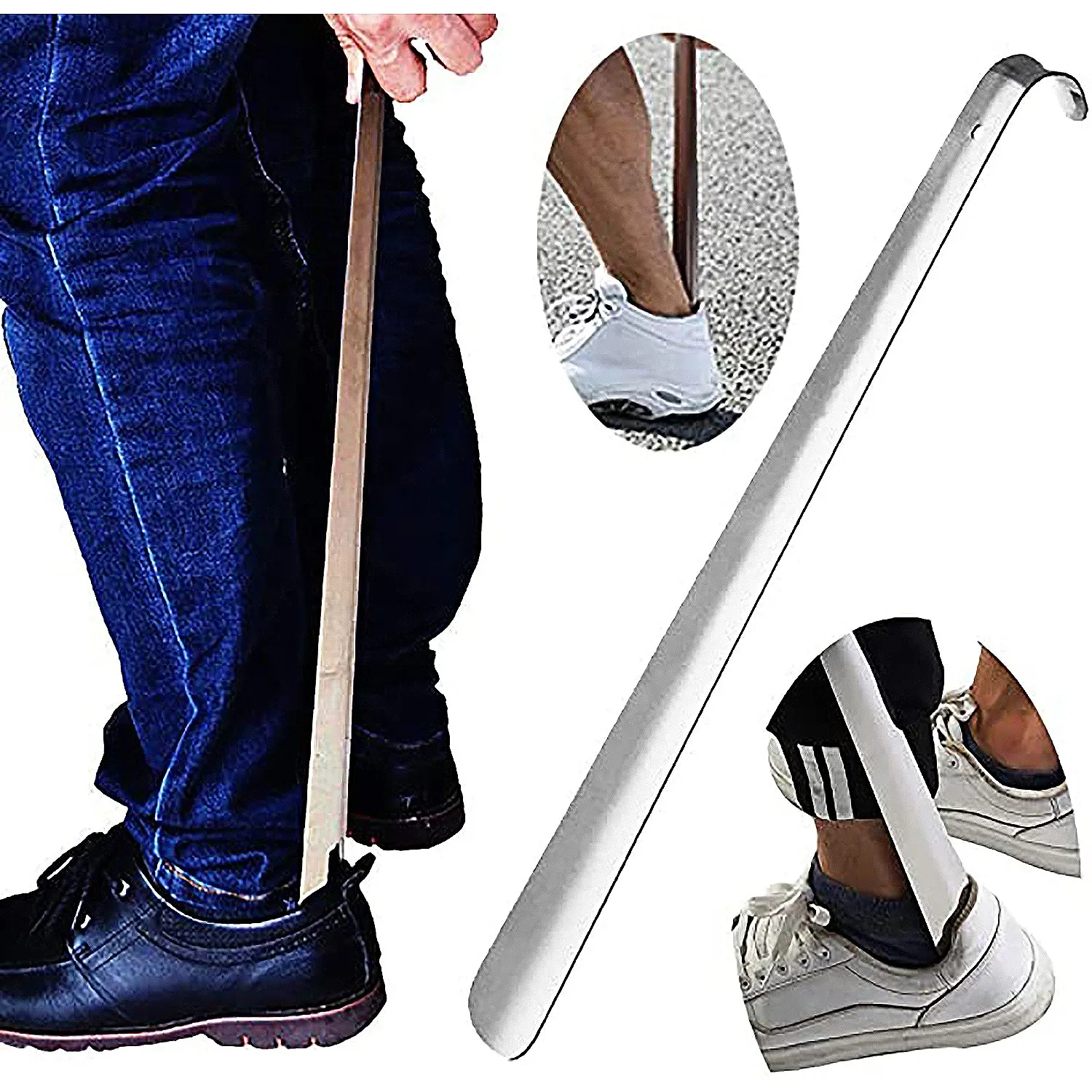 Unisex Four Seasons 20" Metal Shoe Horn