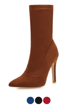USS Shoes Nataly Women's Velvety Elastic Fall Boots