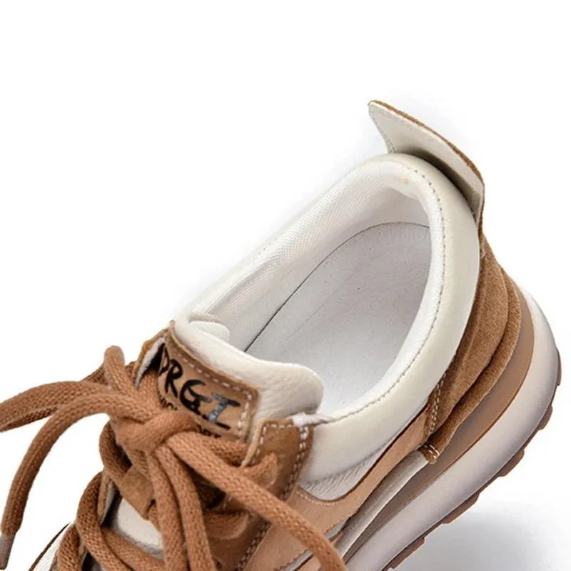 Women's Casual Shoes - Genuine Leather Flats - TSS153