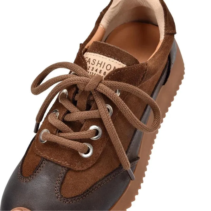 Women's Casual Shoes - Genuine Leather Loafers - TSS152