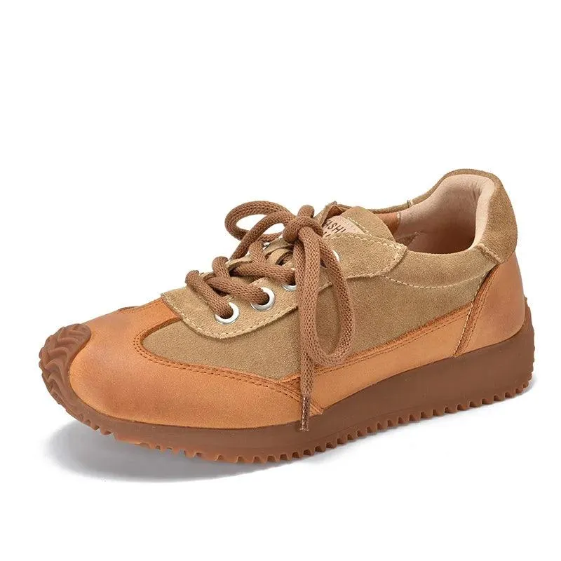 Women's Casual Shoes - Genuine Leather Loafers - TSS152