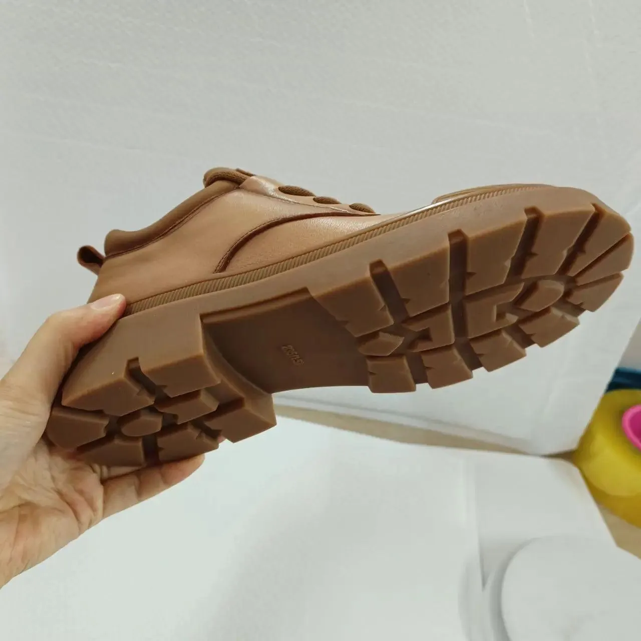 Women's Casual Shoes - Leather Loafer Sneaker - TSS138